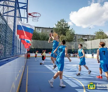 Освещение спортивных кортов в рамках муниципального проекта