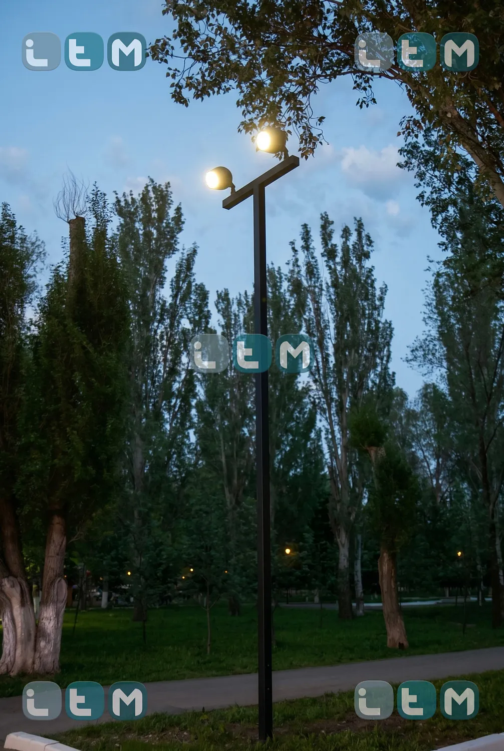 г. Самара поставка паркового освещения